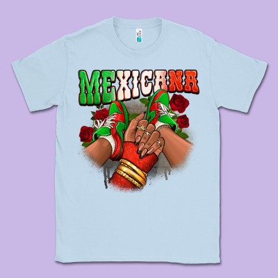 Mexicana Sneakers Classic Tee Designed By Ranaportraitstore