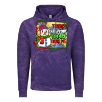 Cloud Purple theres snowbody cooler than me Vintage Hoodie - CowGirlArtShop