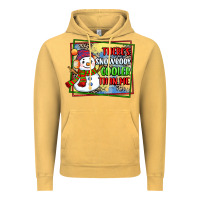 Vintage Mustard theres snowbody cooler than me Vintage Hoodie - CowGirlArtShop
