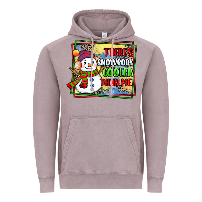 Theres Snowbody Cooler Than Me Vintage Hoodie by CowGirlArtShop | Teevron