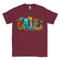 Burgundy Fall Vibes Classic Tee - texasbilliewilder