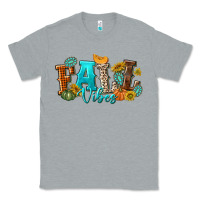 Heather Grey Fall Vibes Classic Tee - texasbilliewilder