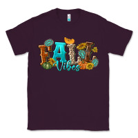 Plum Fall Vibes Classic Tee - texasbilliewilder