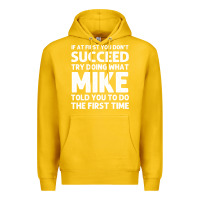 Lemon mike gift name personalized birthday funny christmas joke Premium Hoodie - minhPixels