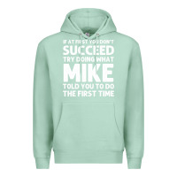 Seafoam mike gift name personalized birthday funny christmas joke Premium Hoodie - minhPixels