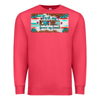 Cardinal first my mother forever my friend  license plate Premium Sweatshirt - Artiststas