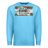 Ocean Blue first my mother forever my friend  license plate Premium Sweatshirt - Artiststas