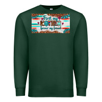 Sports Green first my mother forever my friend  license plate Premium Sweatshirt - Artiststas