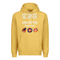 Antique Gold Science Ruining Everything Since 1543 Aliens Premium Hoodie - minhPixels