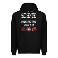 Black Science Ruining Everything Since 1543 Aliens Premium Hoodie - minhPixels