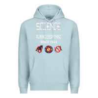 Blue Mist Science Ruining Everything Since 1543 Aliens Premium Hoodie - minhPixels