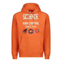 Carrot Science Ruining Everything Since 1543 Aliens Premium Hoodie - minhPixels