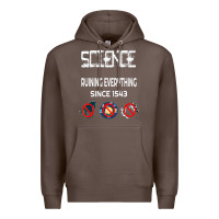 Coffee Science Ruining Everything Since 1543 Aliens Premium Hoodie - minhPixels