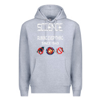 Heather Grey Science Ruining Everything Since 1543 Aliens Premium Hoodie - minhPixels