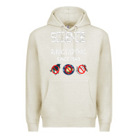 Oatmeal Heather Science Ruining Everything Since 1543 Aliens Premium Hoodie - minhPixels