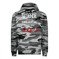 Slate Camo Science Ruining Everything Since 1543 Aliens Premium Hoodie - minhPixels