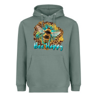 Sage bee happy Heavyweight Hoodie - Artiststas