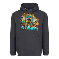 Smoke bee happy Heavyweight Hoodie - Artiststas