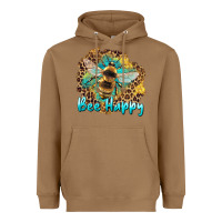 Toasted Coconut bee happy Heavyweight Hoodie - Artiststas