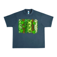 Midnight Navy St Patrick's Day Brushstrokes Urban Heavy Tee - RanaPortraitStore