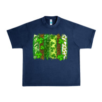 Navy St Patrick's Day Brushstrokes Urban Heavy Tee - RanaPortraitStore