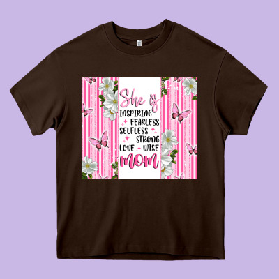 Mother's Day Inspirational Quotes Heavy Core Tee Designed By Artiststas
