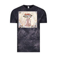 Cloud Black bride tumbler Vintage Tee - TumblerDesignByShophia