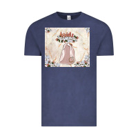 Vintage Denim bride tumbler Vintage Tee - TumblerDesignByShophia