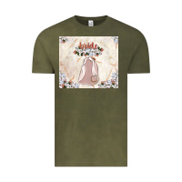 Vintage Olive bride tumbler Vintage Tee - TumblerDesignByShophia