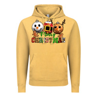 Vintage Mustard merry christmas Vintage Hoodie - CowGirlArtShop