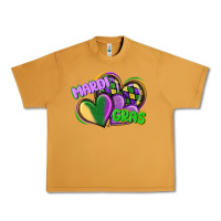 Peanut Butter mardi gras heart Urban Heavy Tee - CowGirlArtShop