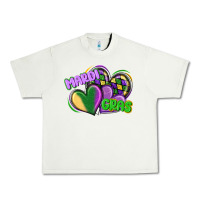 Pistachio mardi gras heart Urban Heavy Tee - CowGirlArtShop
