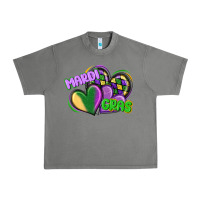 Tornado mardi gras heart Urban Heavy Tee - CowGirlArtShop