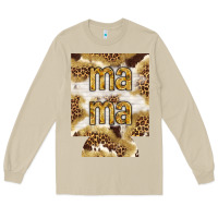 Mushroom Mama with leopard and cowhide regular can cooler Long Sleeve Tee - HowdyJamesFarm