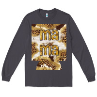 Smoke Mama with leopard and cowhide regular can cooler Long Sleeve Tee - HowdyJamesFarm