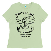 Matcha Born To Be Free Sea Ladies Tee - Bettercallsaul
