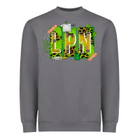 Storm St. Patricks Day Lpn Heavyweight Sweatshirt - CowhideDigitalArt