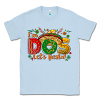 Dusty Blue I'm dos let's Fiesta Classic Tee - NancyCooperArtShop