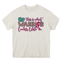 Cream this is what warrior looks like Heavy Core Tee - JahusDesignShop
