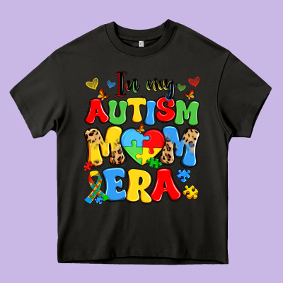 In My Autism Mom Era Heavy Core Tee Designed By Artiststas