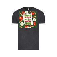 Because Teachers Can't Live On Apples Alone Tumble Vintage Tee | Teevron