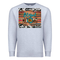Heather Grey blessed mom Premium Sweatshirt - Artiststas