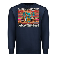 Navy blessed mom Premium Sweatshirt - Artiststas