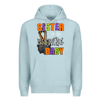 Blue Mist sister of brewing baby halloween theme baby shower spooky t shirt Premium Hoodie - minhPixels