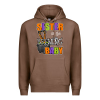 Chestnut sister of brewing baby halloween theme baby shower spooky t shirt Premium Hoodie - minhPixels