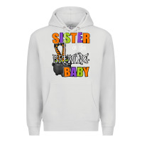 Dove Grey sister of brewing baby halloween theme baby shower spooky t shirt Premium Hoodie - minhPixels
