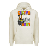 Oatmeal Heather sister of brewing baby halloween theme baby shower spooky t shirt Premium Hoodie - minhPixels