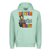 Seafoam sister of brewing baby halloween theme baby shower spooky t shirt Premium Hoodie - minhPixels