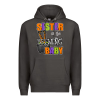 Smoke sister of brewing baby halloween theme baby shower spooky t shirt Premium Hoodie - minhPixels