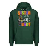 Sports Green sister of brewing baby halloween theme baby shower spooky t shirt Premium Hoodie - minhPixels